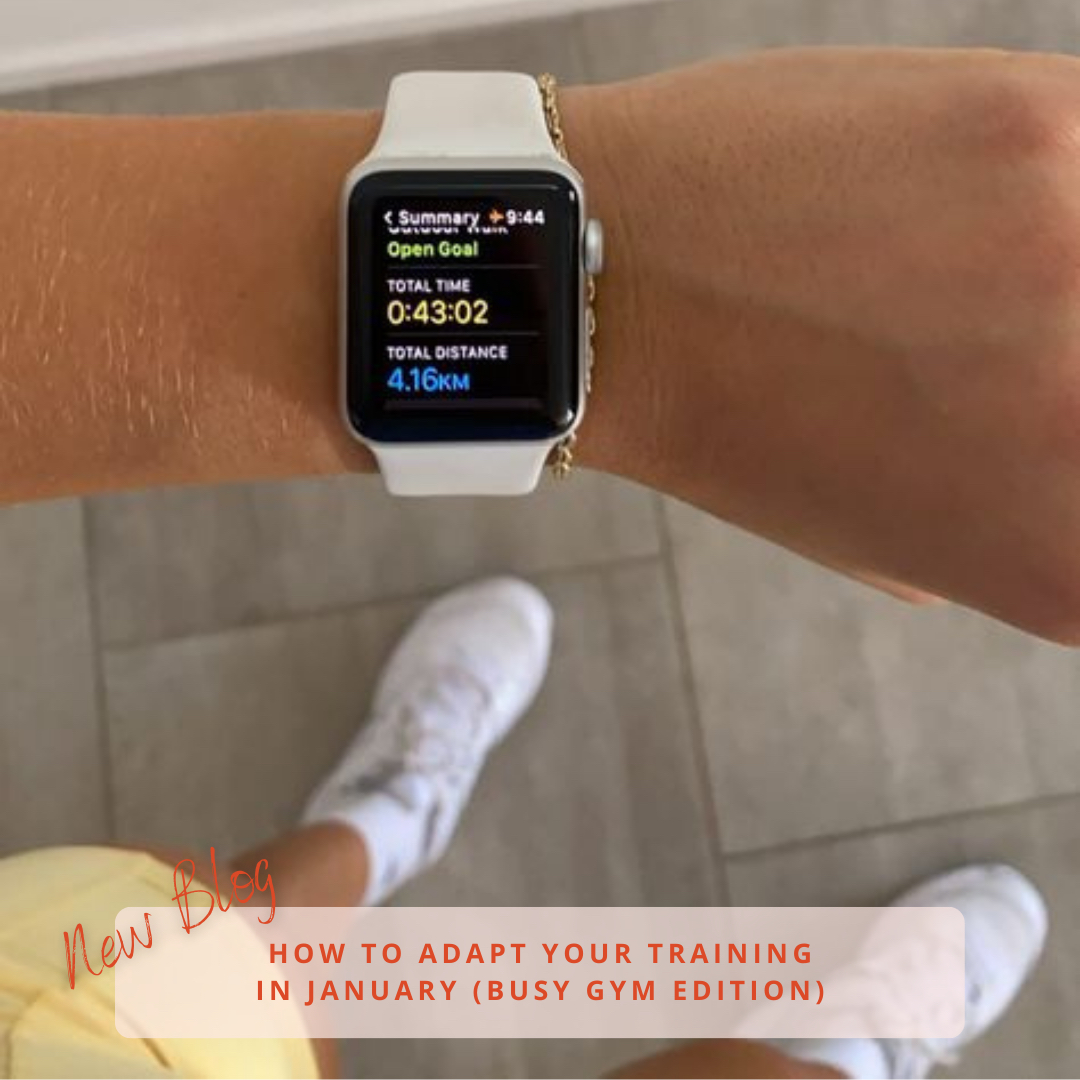 Apple smart watch after a workout - How To Adapt Your Training In January